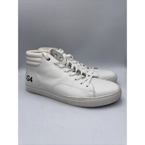 G4‎ G/FORE Mid Street Disruptor White Leather Shoes Golf (G4MS19F10) Mens 12.5